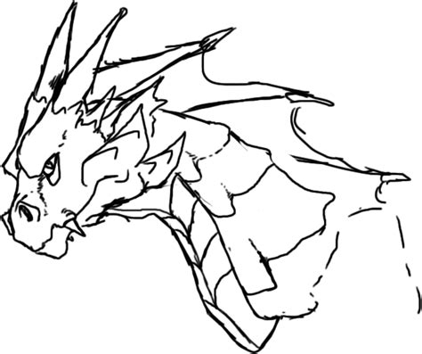 Dragon Line Art