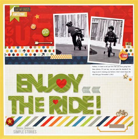 Enjoy The Ride Simple Stories