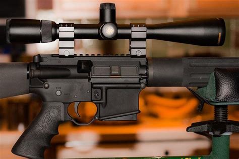Ar 15 With Mid Range Nikon Scope Firearm Review