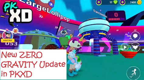 New Zero Gravity Update In Pkxd Youtube