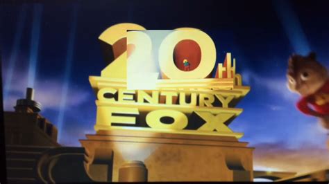 20th Century Fox Logo With Alvin And The Chipmunks The Squekquel The