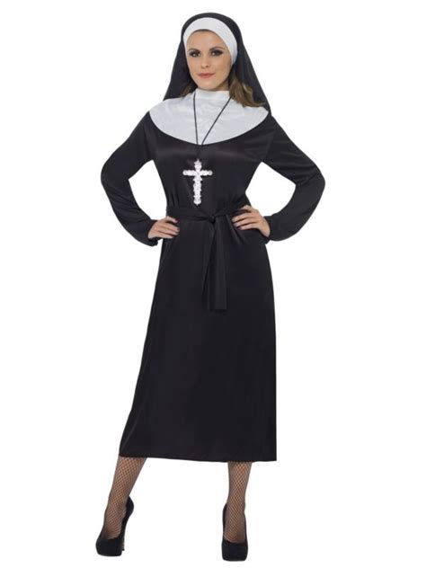 nun costume fancy dress town superheroes and halloween costumes wigs masks hats and party store