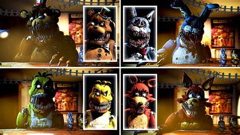 Five Nights At Freddys 4 Animatronic Interviews Youtube