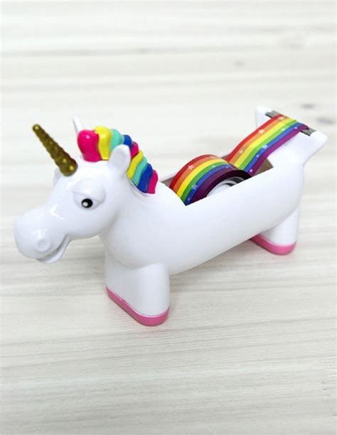 Bring Some Magic To Any Home With The Rainbow Unicorn Tape Dispenser Tape Dispenser Unicorn