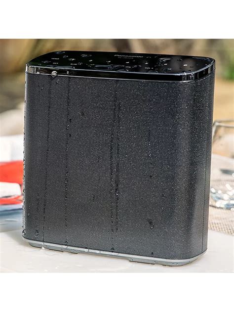Panasonic Sc All05 Multiroom Waterproof Bluetooth Portable Speaker Black
