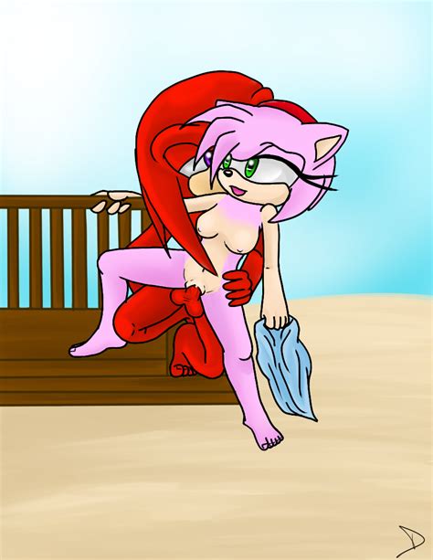 Rule 34 Amy Rose Anthro Breasts Color Day Echidna Female