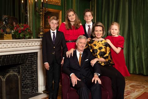 Kerstfoto Belgisch Koninklijk Gezin Kleineroyals Princess