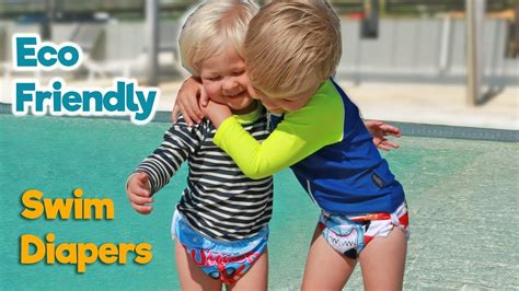 Age Adjustable Reusable Swimming Diapers 🌎 Good For The Planet Youtube