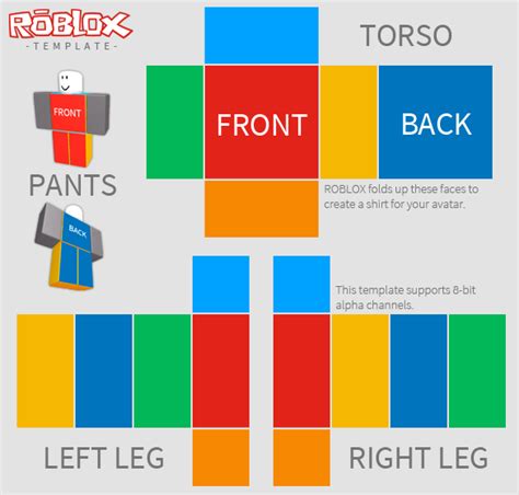 Roblox Templates Jeans Hunk Specification