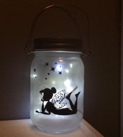 Mason Jar Fairy Lantern Fairy Nightlight Fairy Lights Etsy Fairy