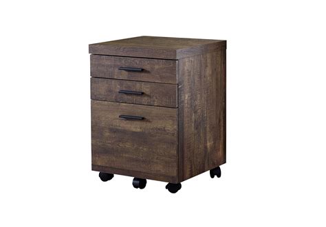 Your cabinet's finish, painted or stained wood grain, help set the tone for the rest of your kitchen. FILING CABINET - 3 DRAWER / BROWN WOOD GRAIN ON CASTORS ...