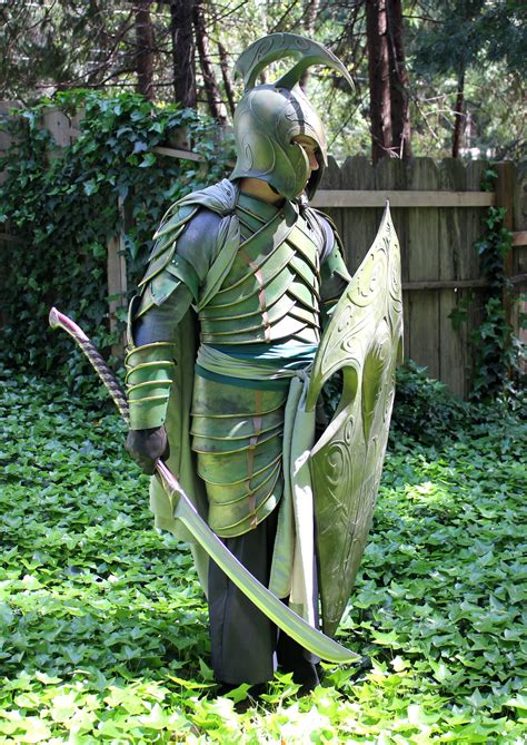 High Elven Warrior Costume Build Lotr Fantasy Armor Elf Armor Armor
