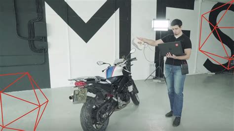 Creating A Precise 3d Model Of A Motorbike Using Artec Eva And Artec