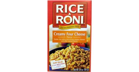 Rice A Roni CREAMY FOUR CHEESE Flavor 6 4oz 10 Pack
