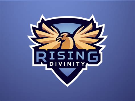 Rising Divinity By Dimitris P Football Logo Design Game Logo Design