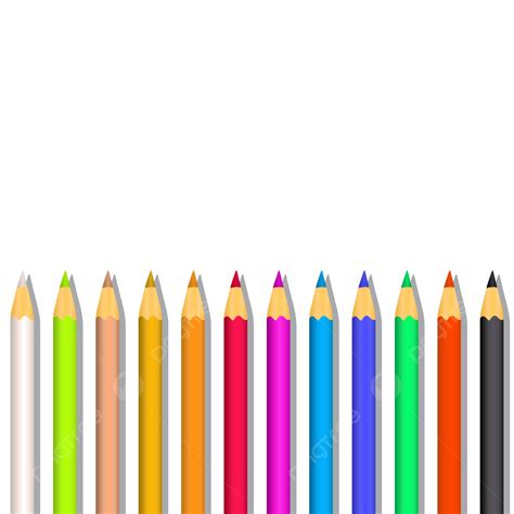 Colored Pencil Clip Art