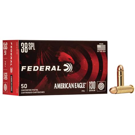 Federal American Eagle 38 Special 130gr Fmj The Snare Shop