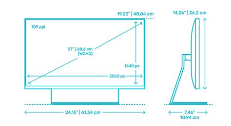 27 Inch Tv Dimensions Length And Width