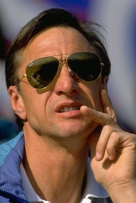 Portrait Of Barcelona Coach Johan Cruyff December 12 1992 Johan Cruyff Football Photography