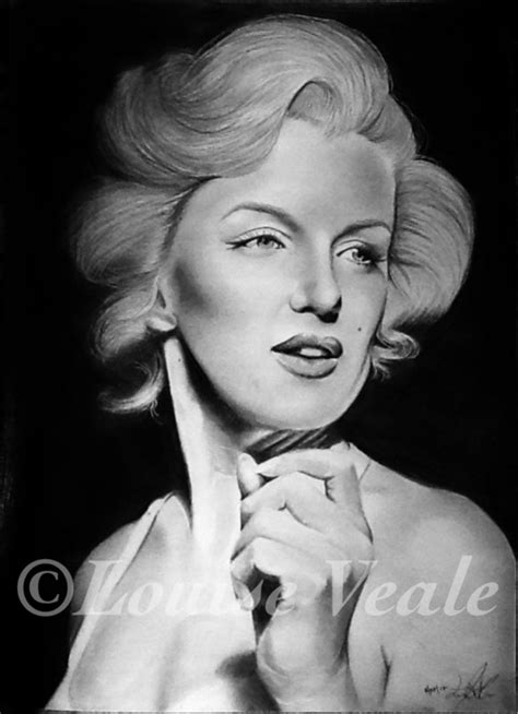 Marilyn Monroe By Louise Veale This Image First Pinned To Marilyn