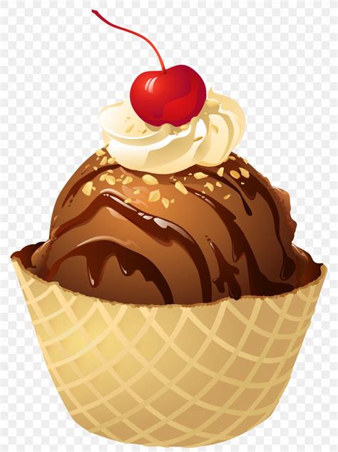 Chocolate Ice Cream Sundae Waffle Cupcake Png X Px Ice Cream