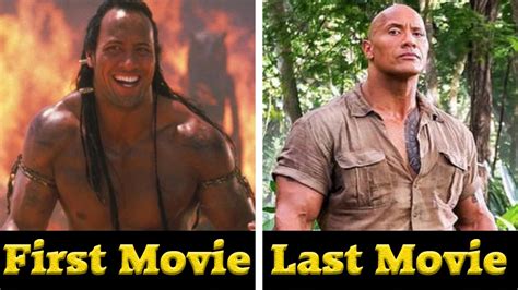 Dwayne Johnsonthe Rock All Movies 2001 2017 Youtube