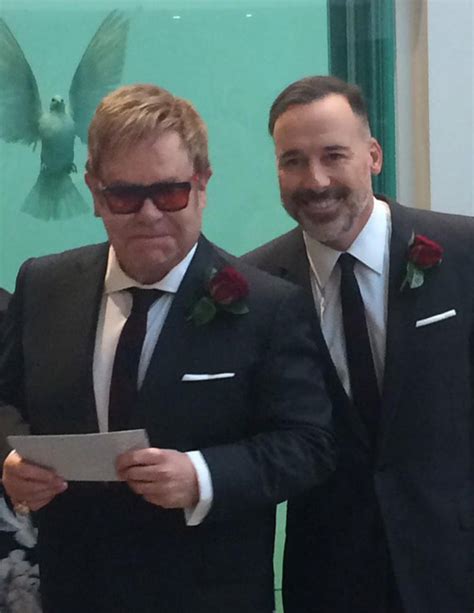 Pics Elton John Married David Furnish See Photos From Their Wedding
