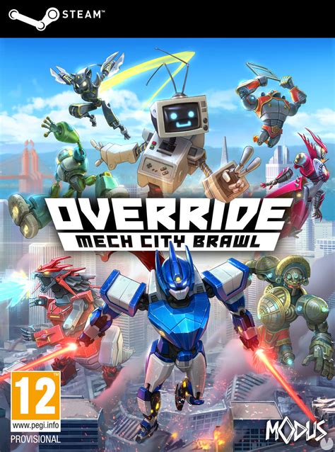 Override Mech City Brawl Videojuego Pc Xbox One Ps4 Y Switch