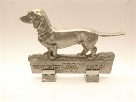 1972 Olympic Games Munich Original Mascot Waldi Dachshund Dog Etsy