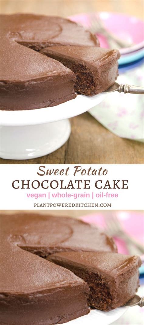 Sweet Potato Chocolate Cake With Chocolate Sweets Frosting Solution
