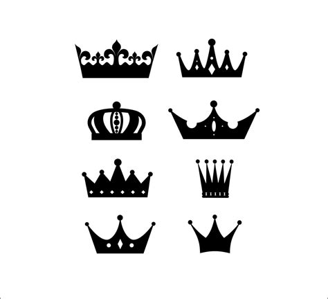 Crown Svg Queen Crown Svg Tiara Crown Svg Royal Crown Svg Etsy