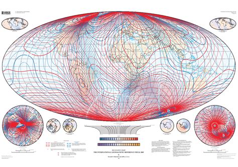 Chart Showing The Earths Magnetic Field U S Geological Survey