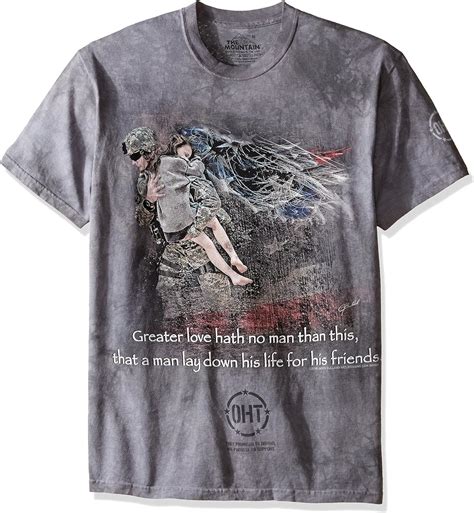 The Mountain Menshero Collection Heroic Soldier Short Sleeve T Shirt