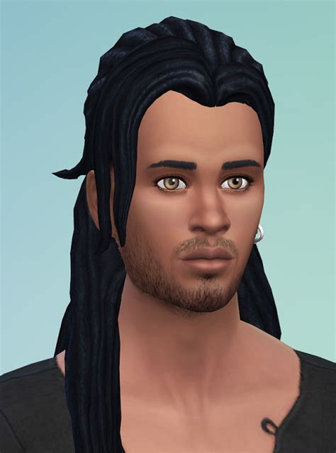 Birksches Sims Blog Bobbys Long Dreads ~ Sims 4 Hairs
