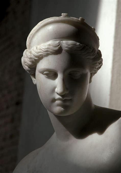 Aphrodite Of Capua Close Up Naples National Archaeological Museum
