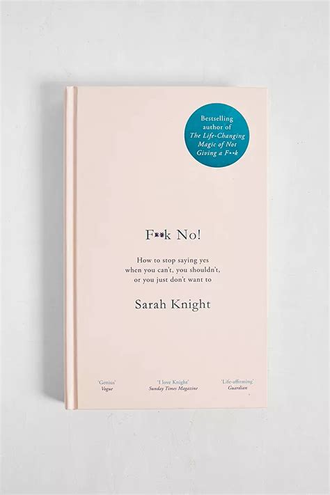 Fk No By Sarah Knight Urban Outfitters Uk