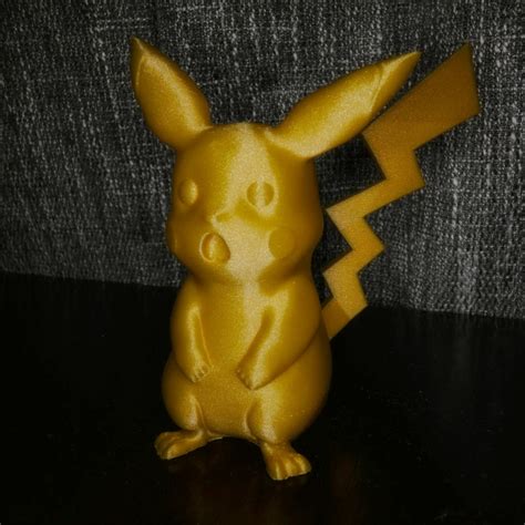 3d Printable Surprised Pikachu By Jukka Seppänen