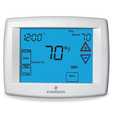 Emerson 1f95 1280 Blue Series 12 Touchscreen Thermostats 7 5 1 1