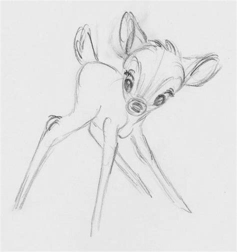 Bambi Skizze Bambi Skizze Animation Art Sketches Disney