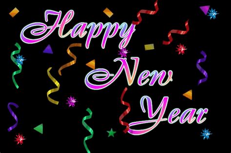 Happy New Year Animated Confetti Pictures Photos And Images For