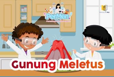 (Belajar Mandiri) Ilmuwan Cilik: Eksperimen Gunung Meletus – Kelas.mu