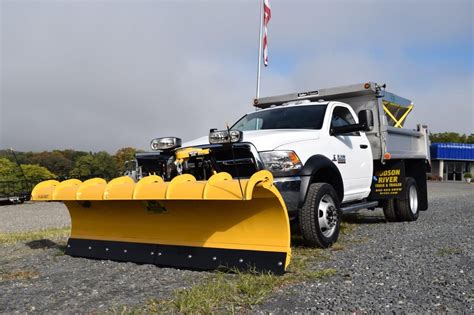 This Ram5500 Was Upfitted With A Fisher Plows Mc Snowplow A Galion