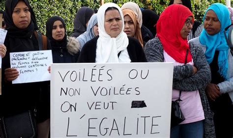 Macron Warning On Stigmatising Muslims Amid France Veil Row Bbc News