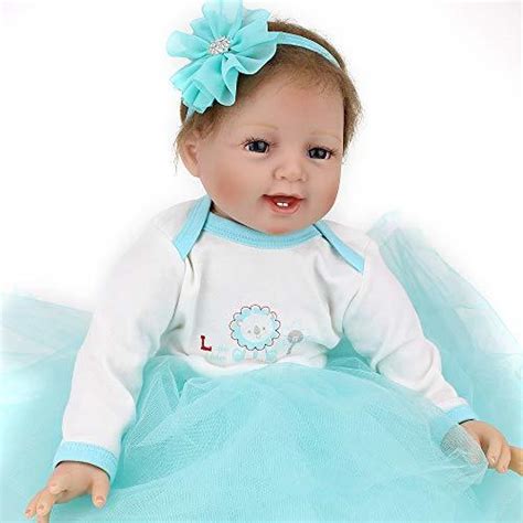 Charex Lifelike Reborn Baby Doll 22 Inch Newborn Soft Silicone Vinyl