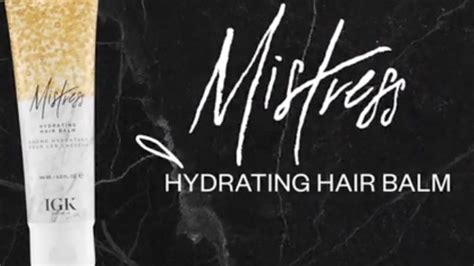 Данный товар не может быть доставлен в россия. Mistress Hydrating Hair Balm - IGK | Sephora