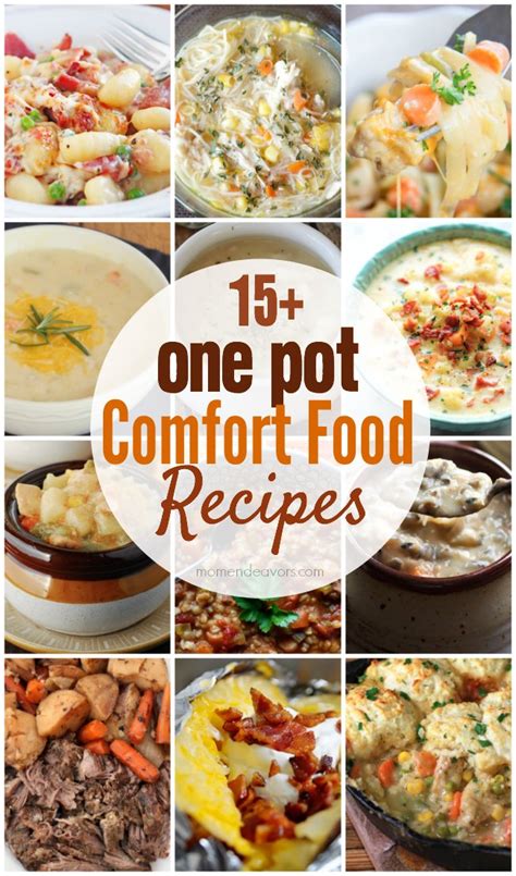 15 One Pot Comfort Food Recipes Mom Endeavors