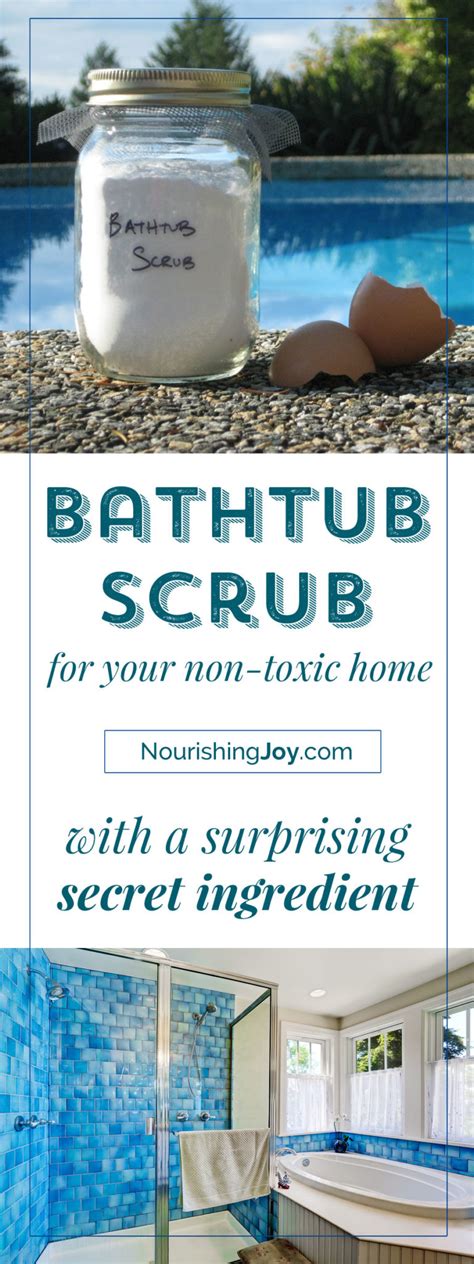 Homemade Bathtub Scrub With A Surprising Secret Ingredient