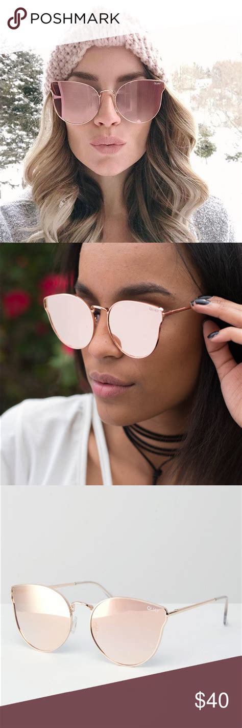 Quay Nwt Rose Gold All My Love Sunglasses 🕶 Nwt