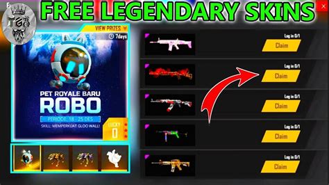 My id free fire id : Free fire Winterlands events, new legendary gun skins ...