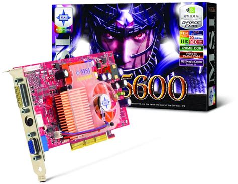 Msi Präsentiert Geforce Fx5600 Grafikkarten Hartware